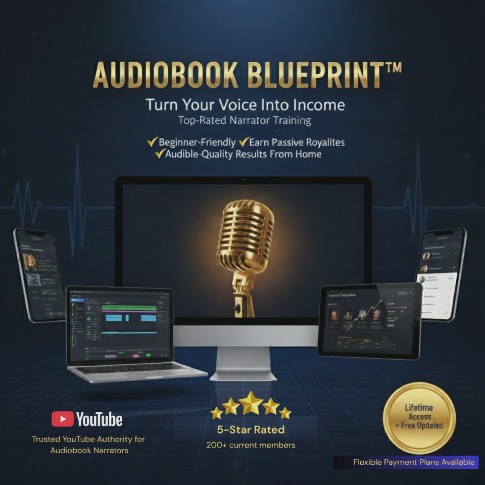 Audiobook Blueprint: The Professional Narrator System