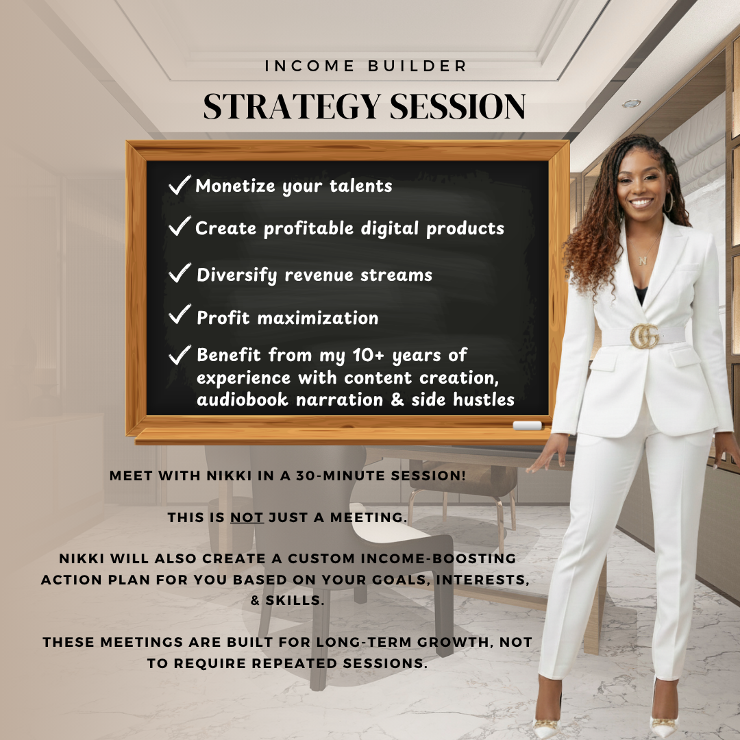 Strategy Session with Nikki: 1-On-1 Coaching